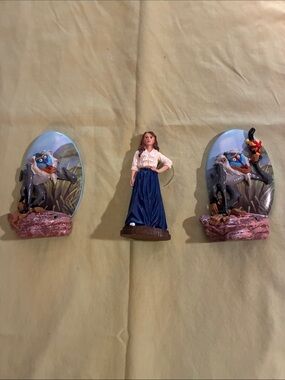 Set of 3 Aquarium Ornaments- New Without Tags- Disney Lion King